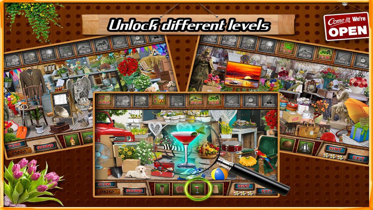 Free New Hidden Object Games Free New Flower Shop_游戏简介_图2