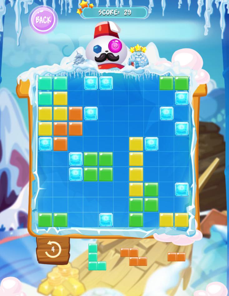 Block Puzzle Winter 块拼图冬季：新年_游戏简介_图4