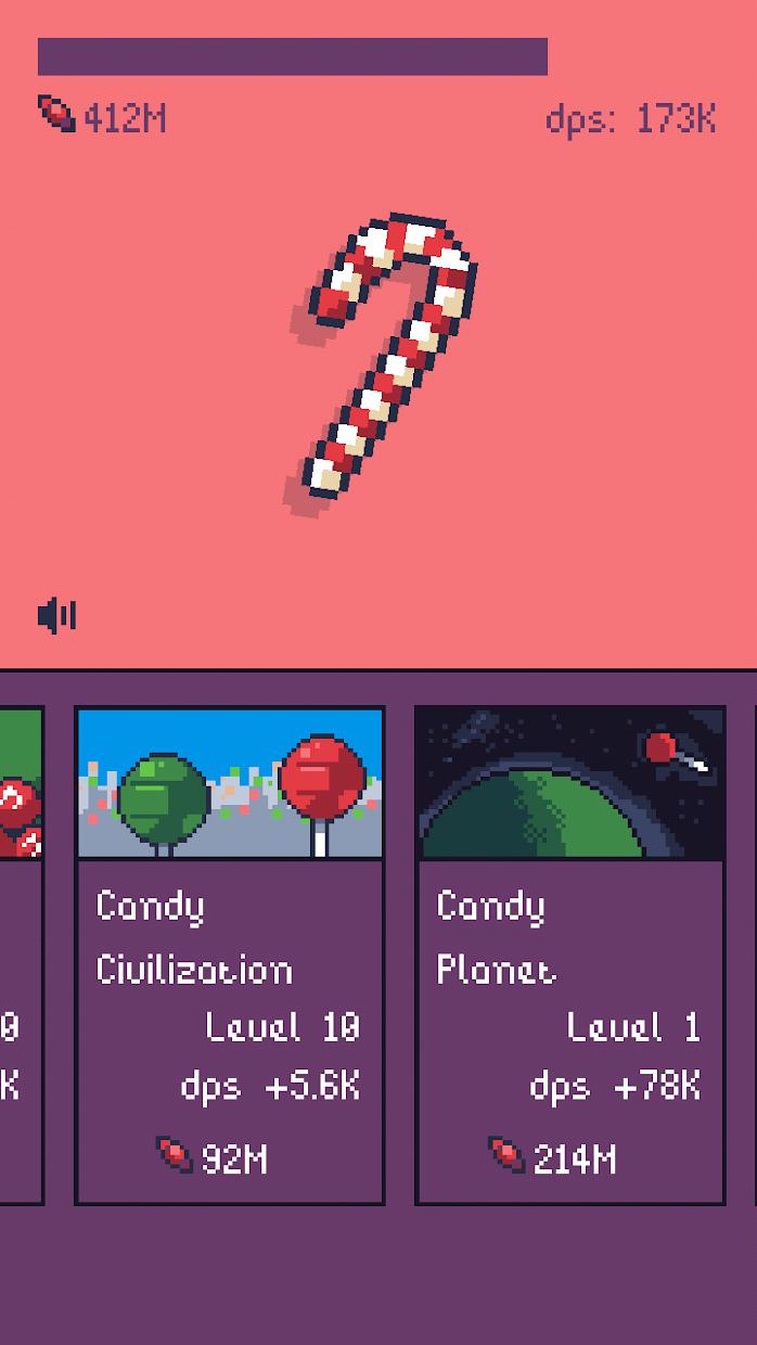 Candy Tap Clicker : Free Incremental Games
