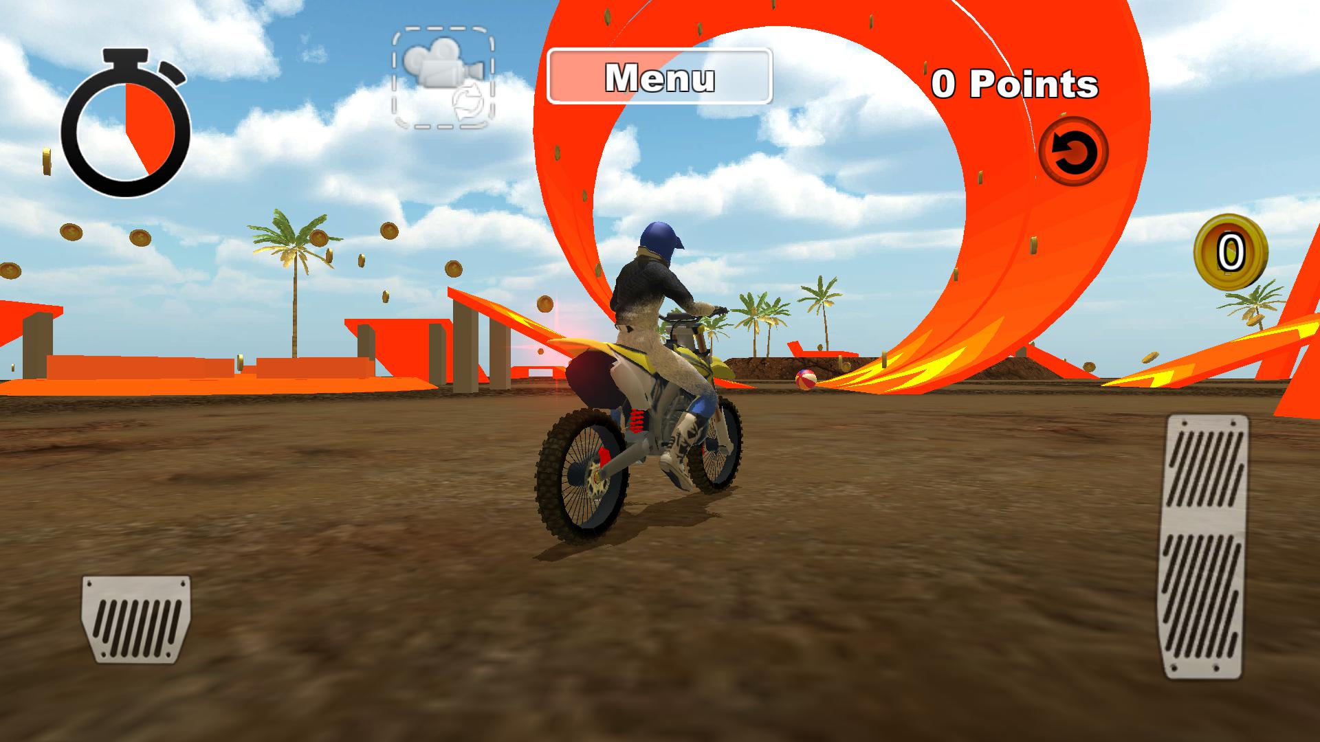 自行车摩托特技赛车3D_截图_3