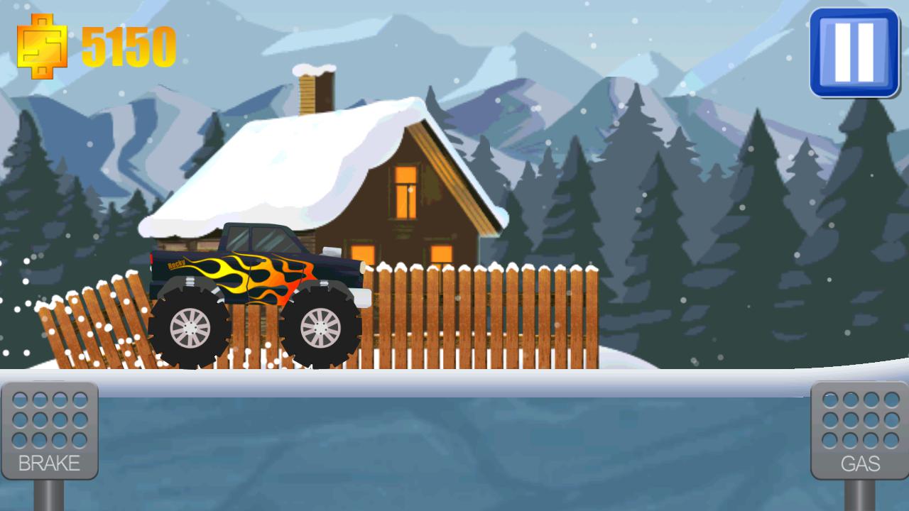 Kids car: Snow racing_游戏简介_图2