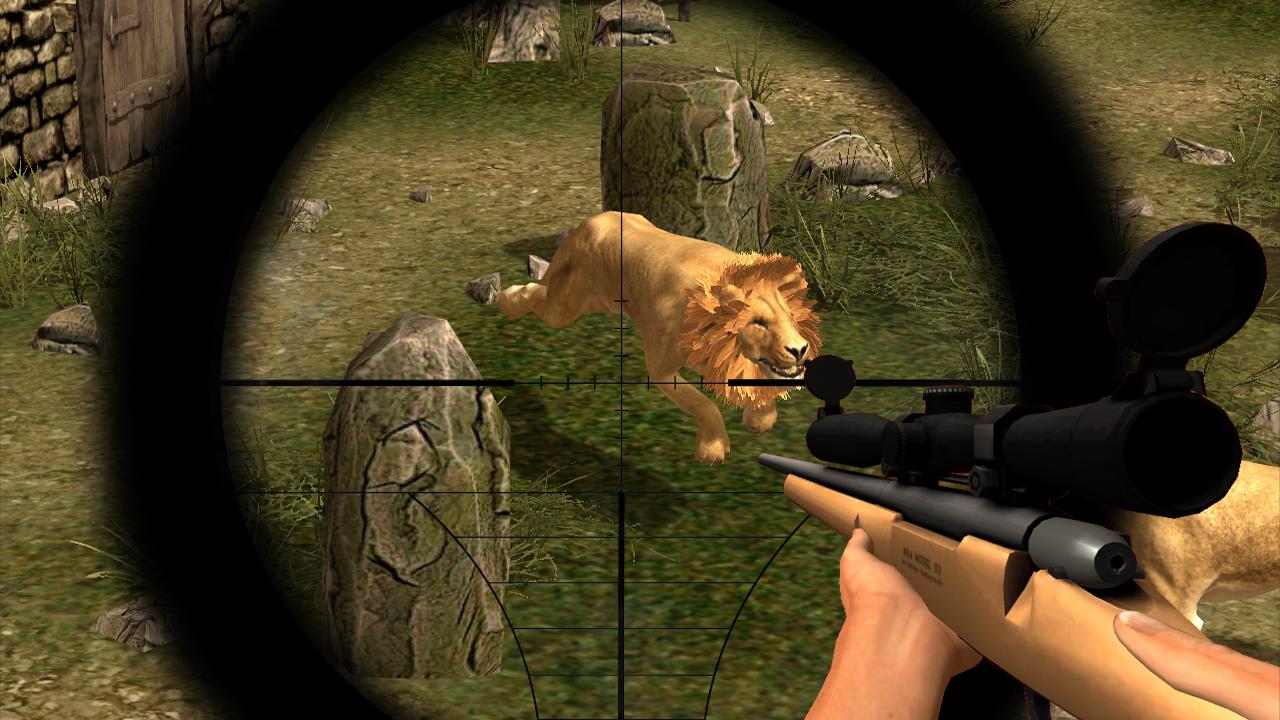 Animal Hunting : Lion Sniper Hunter_截图_2