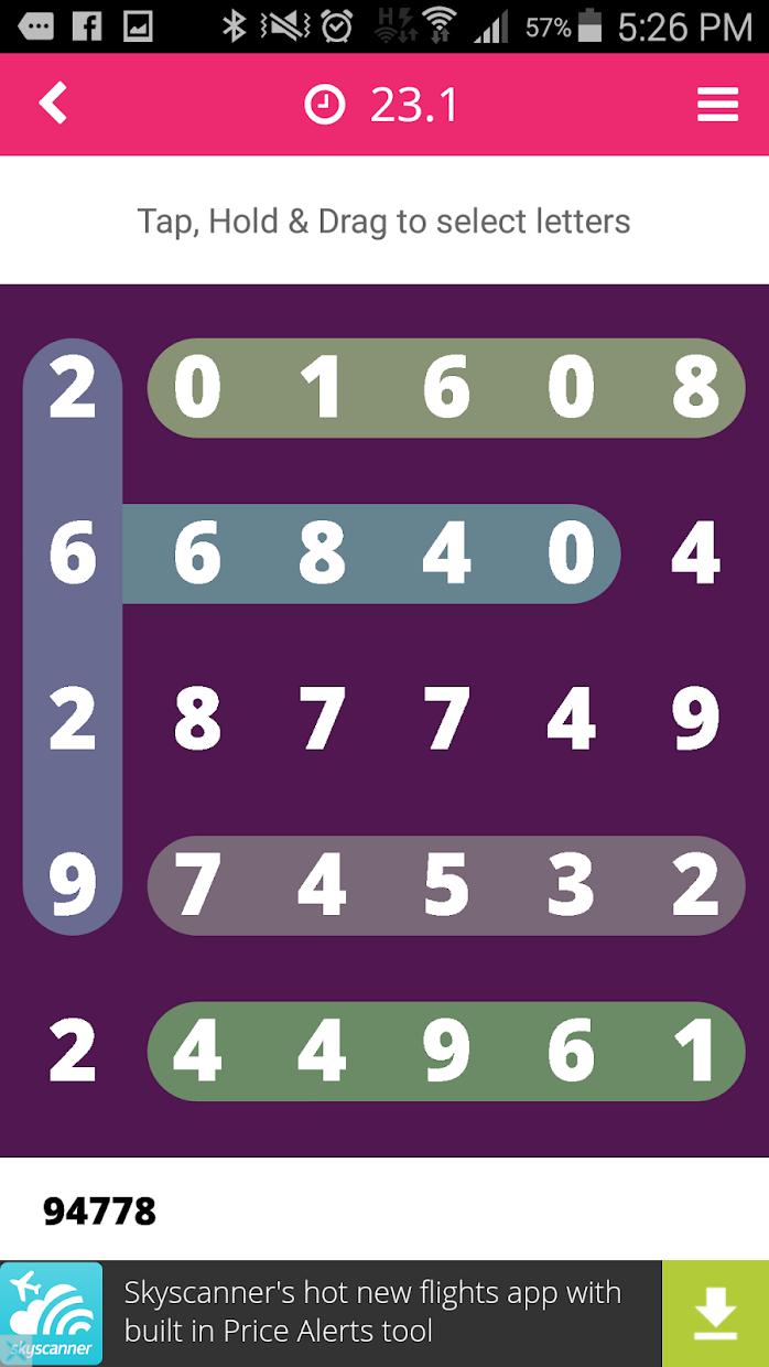 Number Search Puzzle Free_游戏简介_图3