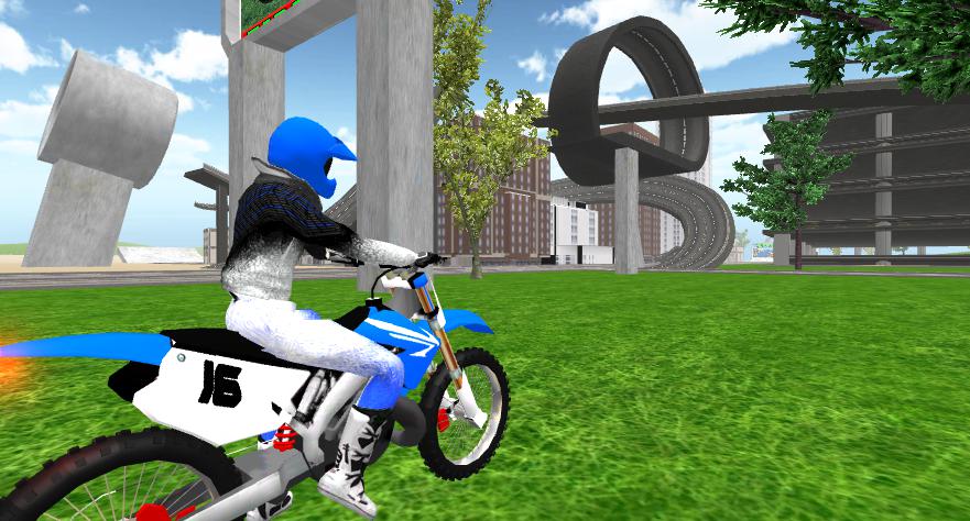 Stunt Motorbike Race 3D_截图_3