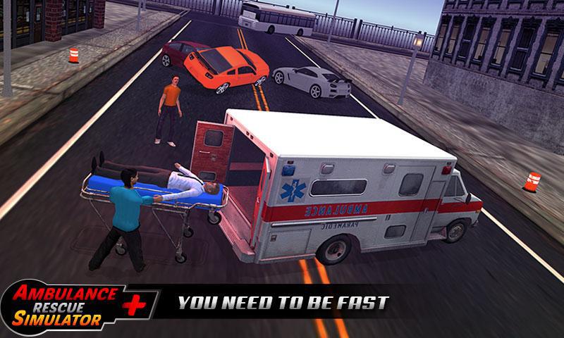 救护车救援模拟器17 - 911紧急驾驶员3D_截图_3