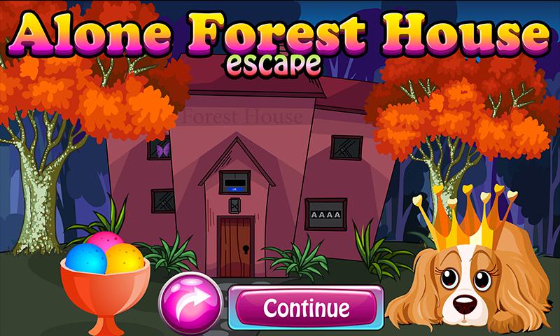 Alone Forest House Escape Game