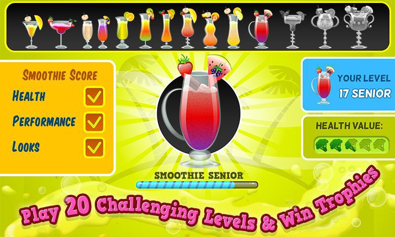 Smoothie Maker Crazy Chef Game_游戏简介_图2