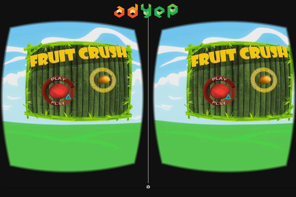 Fruit Crush VR Game