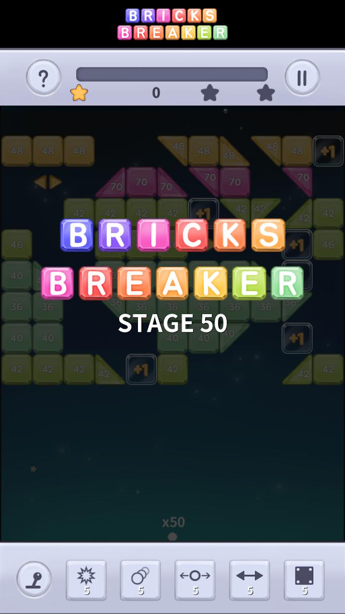Break brick : Stage
