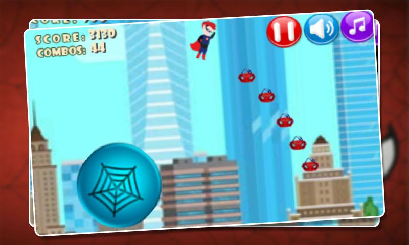 Spider Dude Hero Jump Game