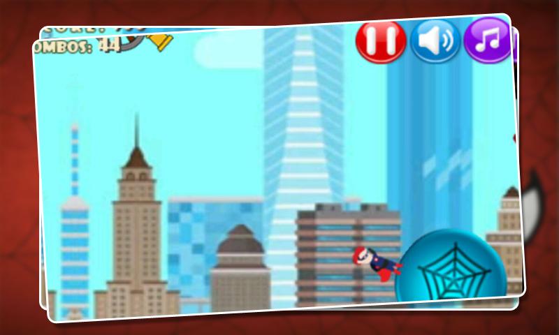 Spider Dude Hero Jump Game_截图_3