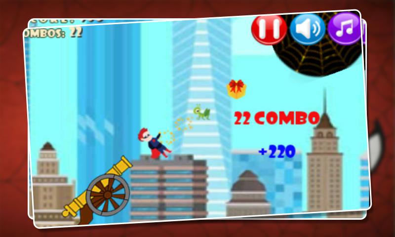 Spider Dude Hero Jump Game_截图_5