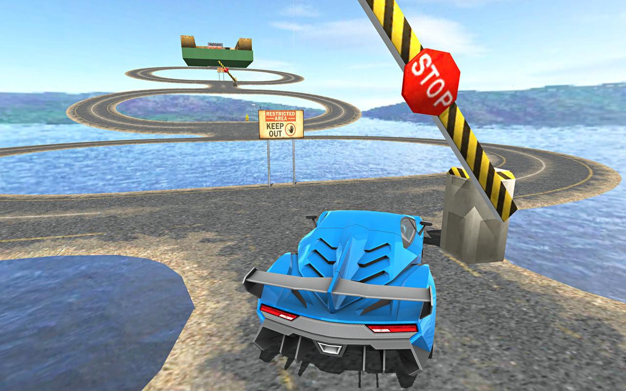 Impossible Sky Tracks : Car Driving Simulator_截图_2