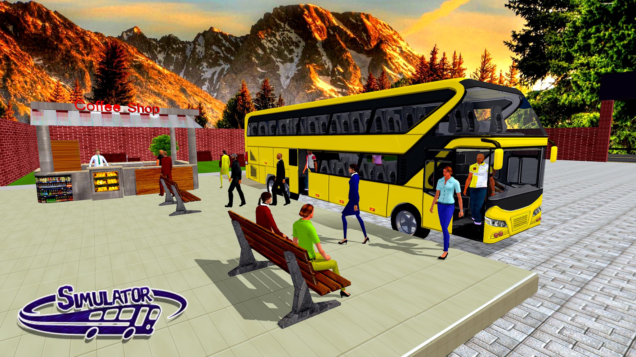 Coach Bus Simulator Driving 3_截图_4