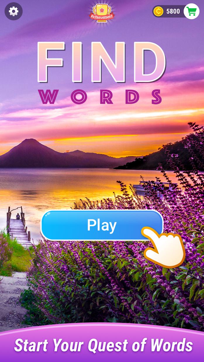 Find Words–Moving Crossword Puzzle, Happiness&Fun_截图_5