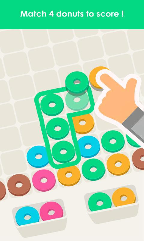 DONUTS! - Match 4 Puzzle_截图_2