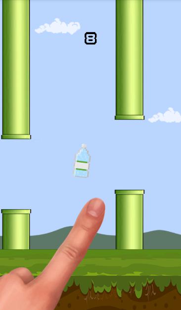 Flappy Bottle Flip Challenge_游戏简介_图2
