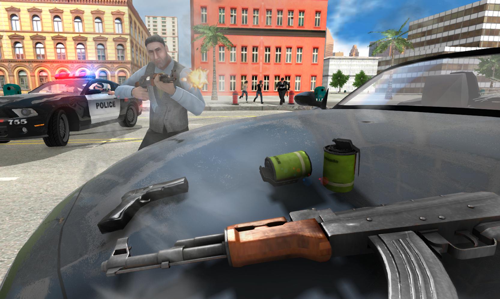 Gangster Crime Car Simulator_截图_3