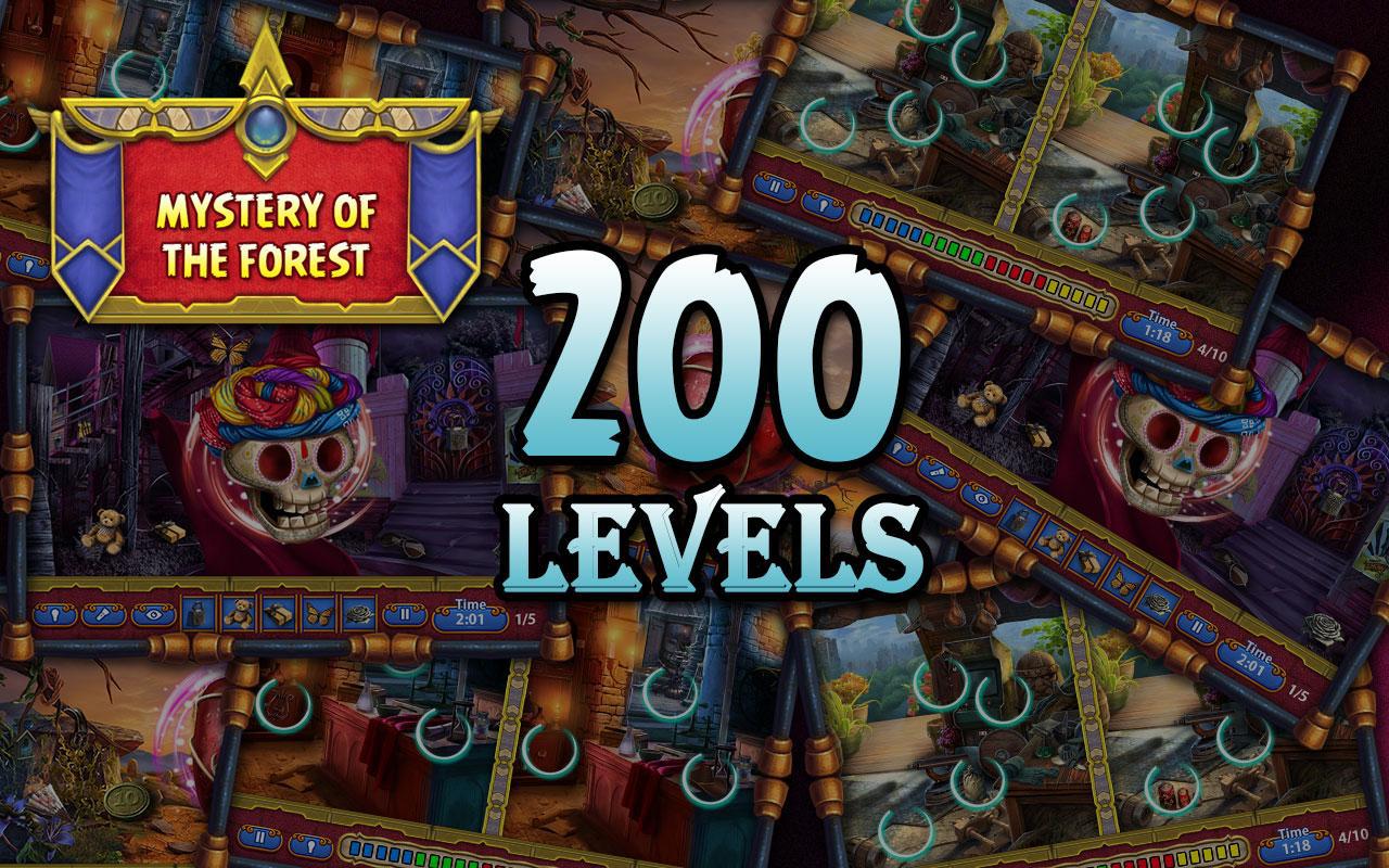 Hidden Object Games 200 Levels : Mystery Forest_截图_5
