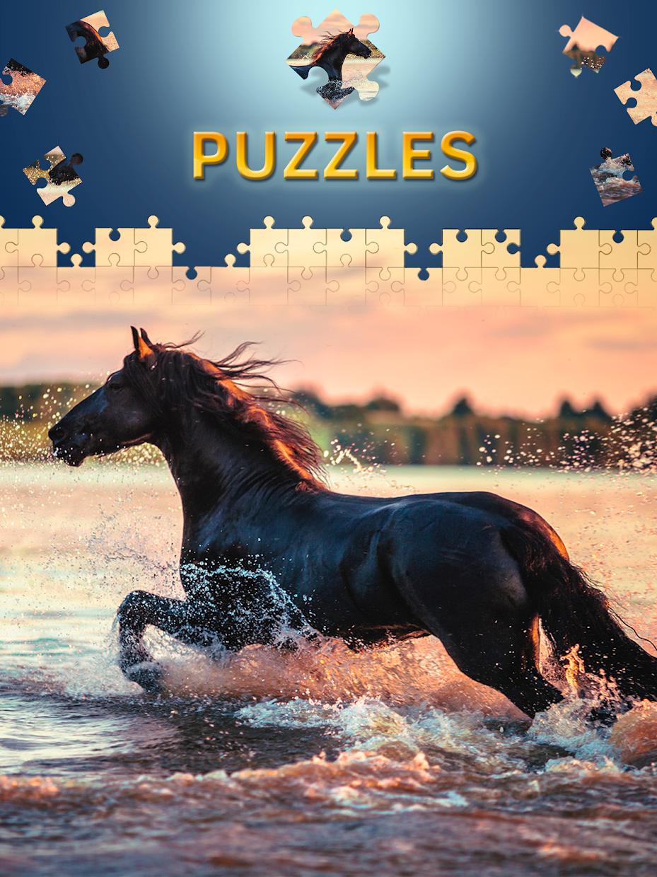 Horses Jigsaw Puzzles Free