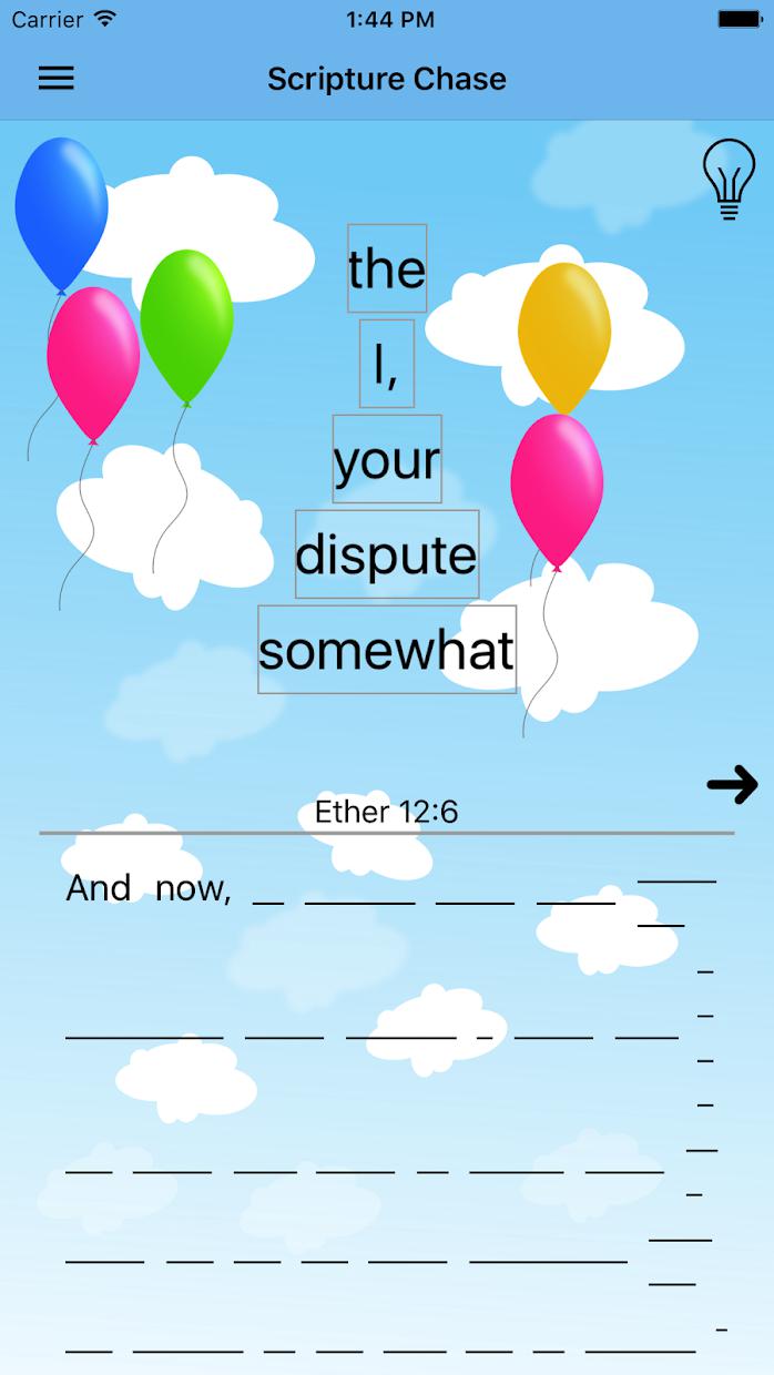 LDS Scripture Balloon Pop_截图_3