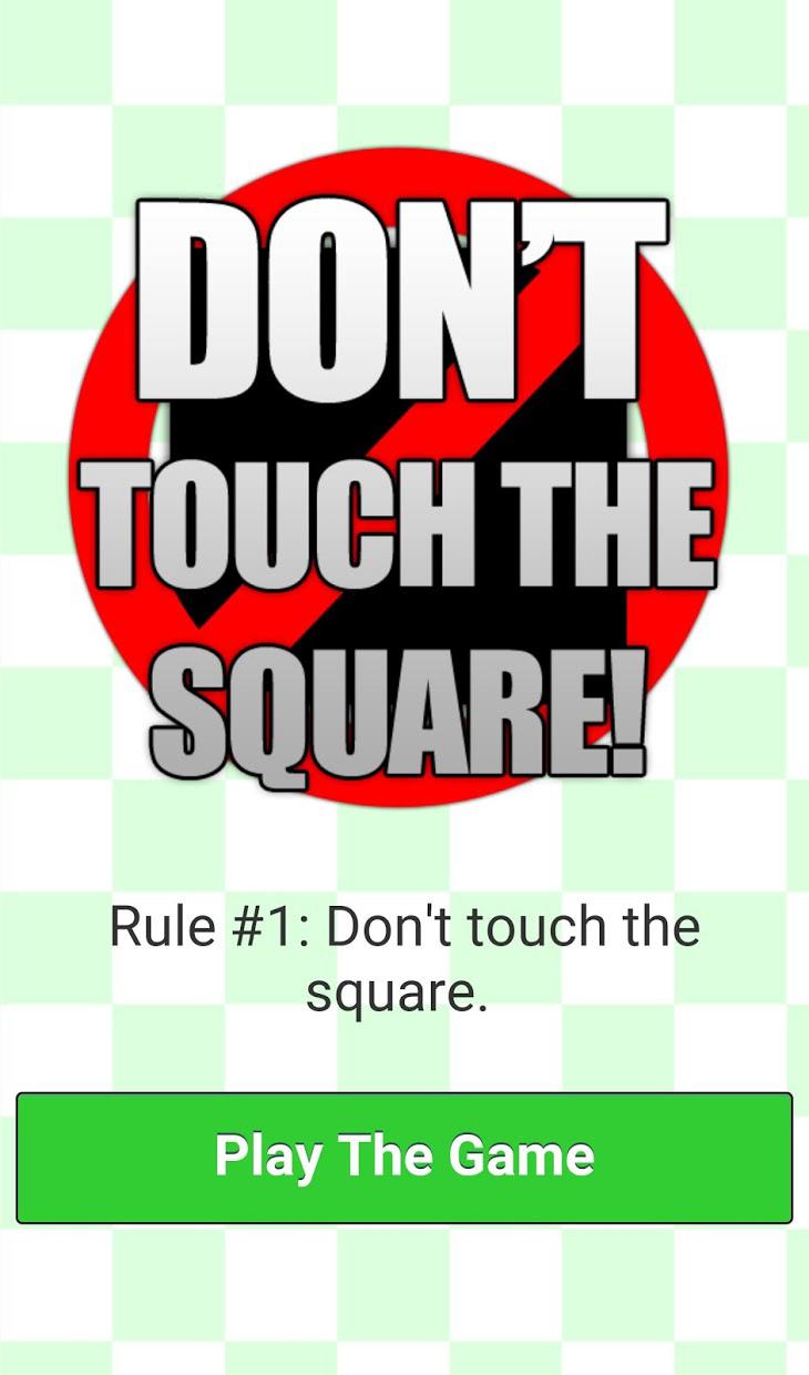 Don't Touch The Square - Hard!