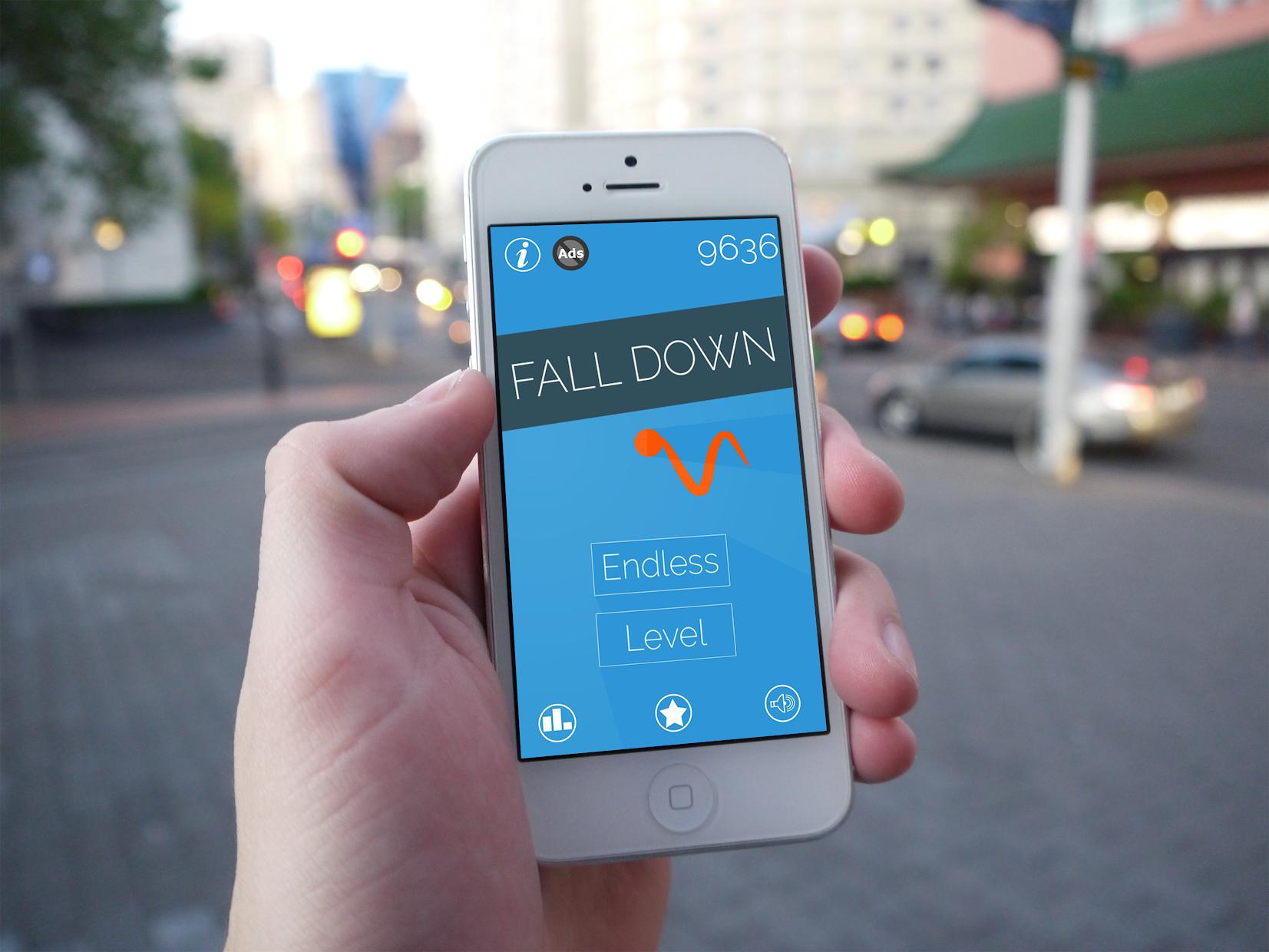 Fall Down | Addicting Endless and Level Game FREE