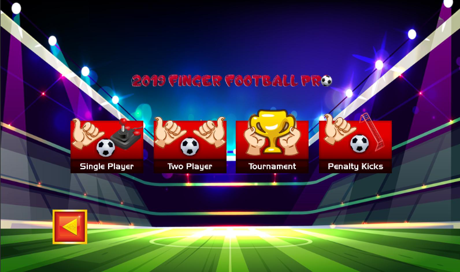 2019 Finger Football PRO