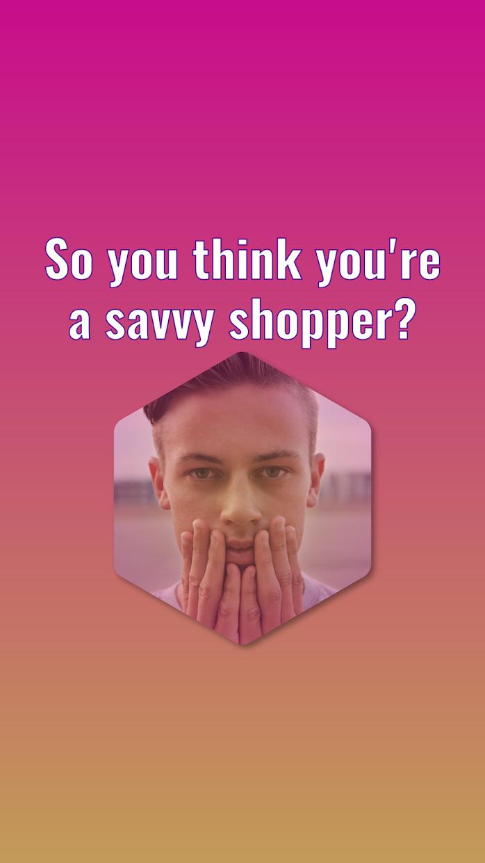 Smart Shopper - High Low Game