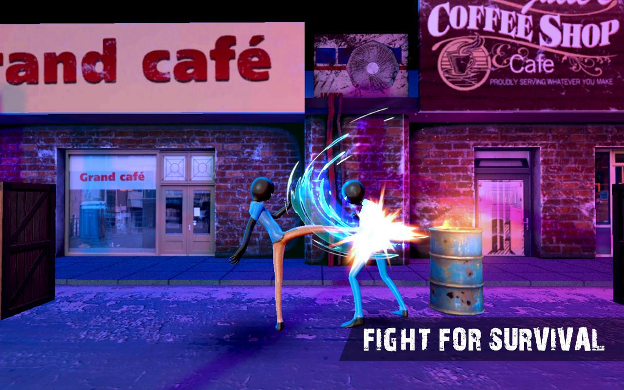 Super KungFu Battle : Stickman Street Fighter War_游戏简介_图3