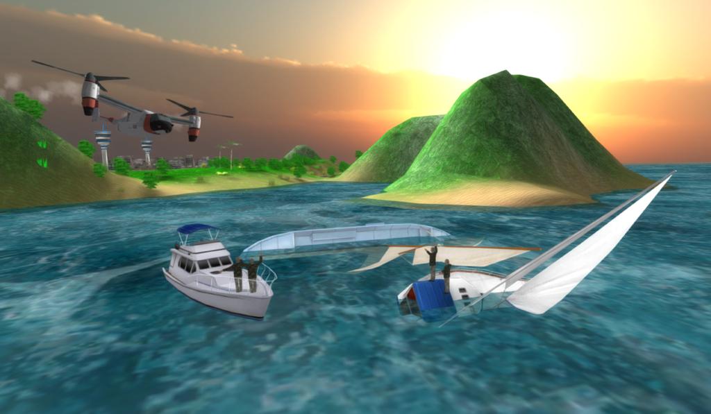 Airplane Helicopter Pilot 3D_截图_4