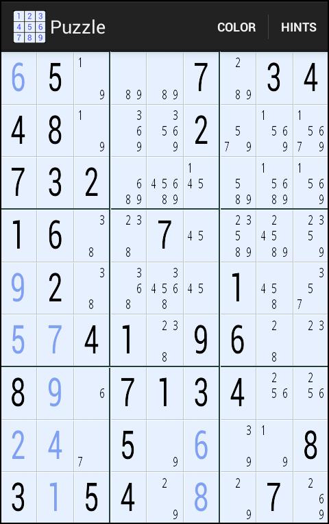 Sudoku Hint Free_截图_2
