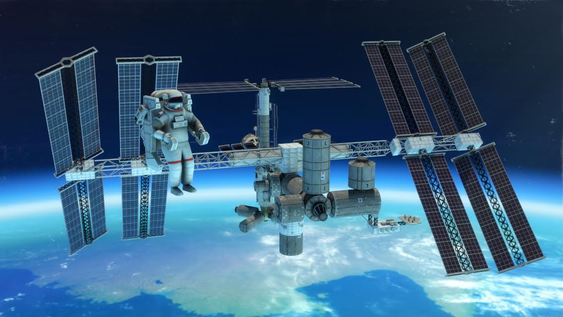 3D Space Walk Astronaut Simulator Shuttle Game_截图_5