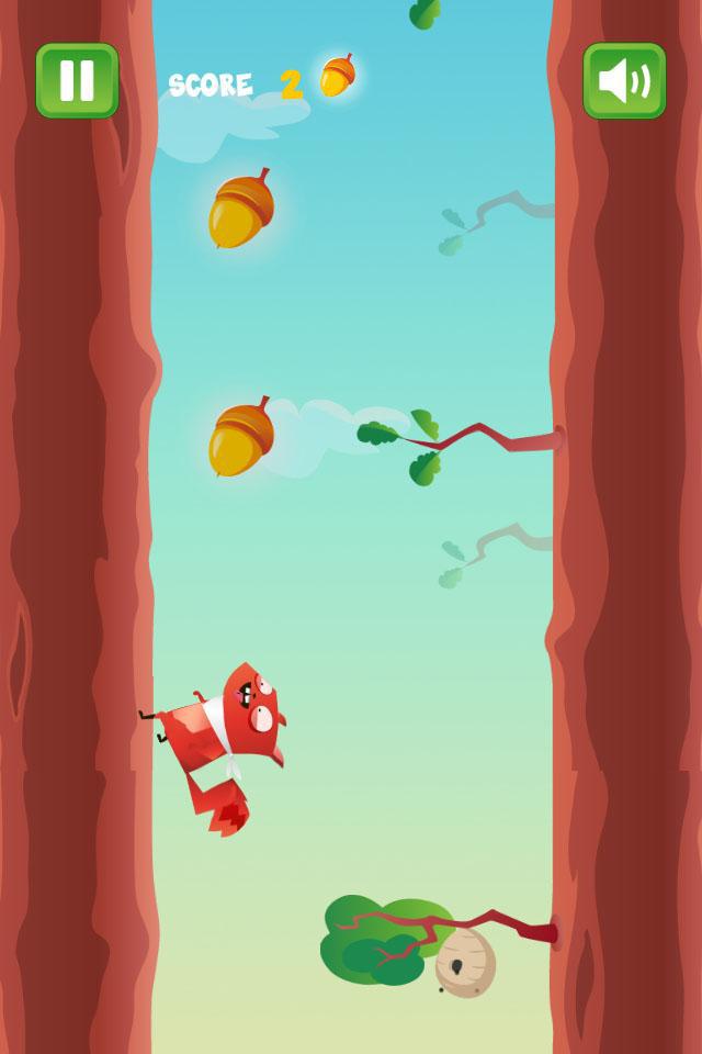 Funny Squirrel races for nuts_游戏简介_图2
