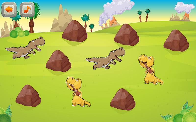 Dino World Kids Puzzle_截图_4