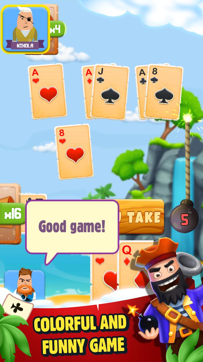 Durak Online: Pirate’s Card - Win and conquer!_游戏简介_图2
