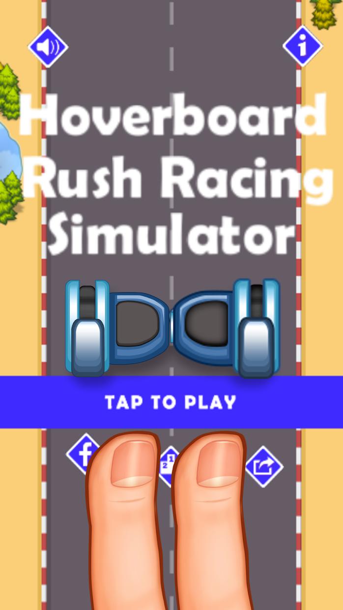 Hoverboard Rush Race Simulator