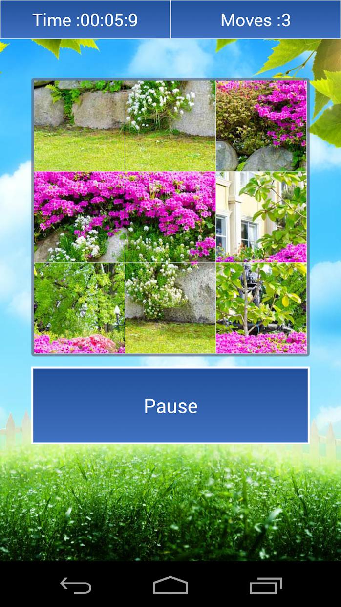 Garden Design and Flowers Tile Puzzle_游戏简介_图4