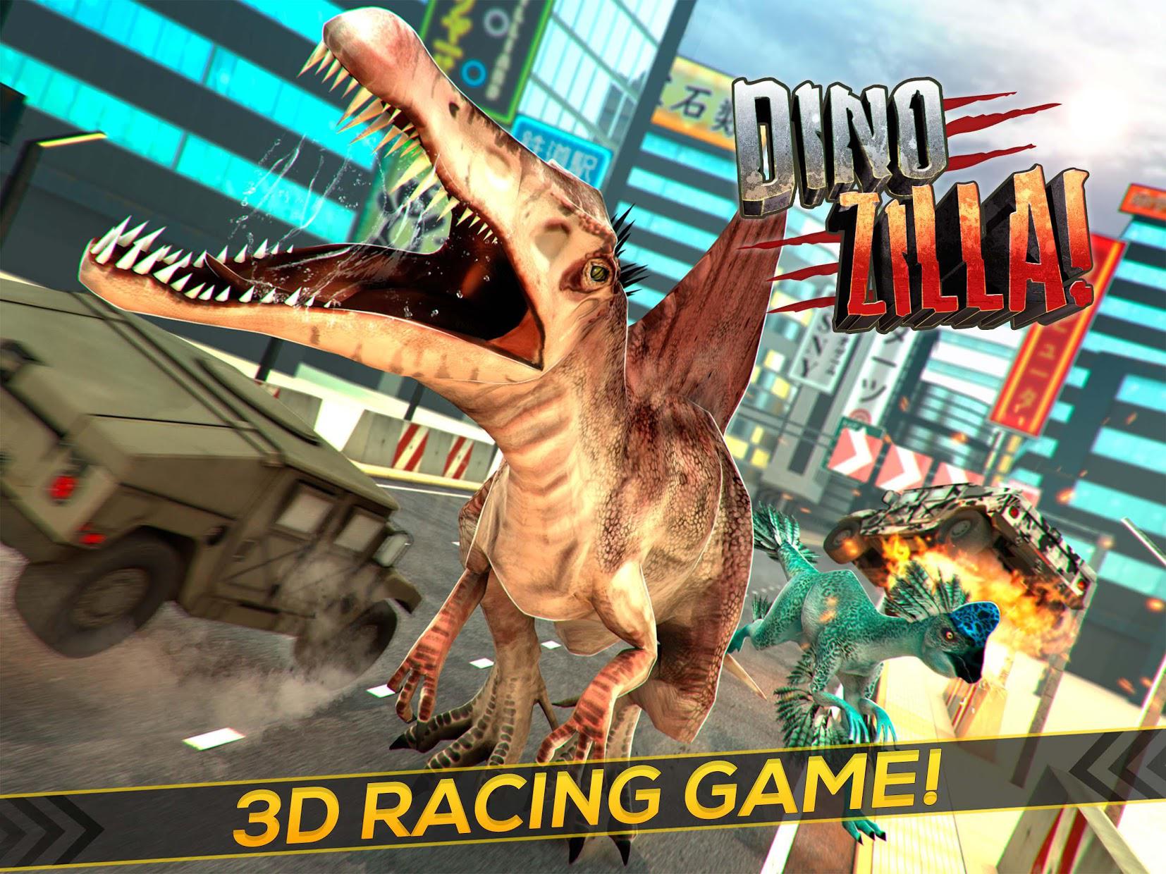 Dino Zilla! - Dinosaur Game_截图_4