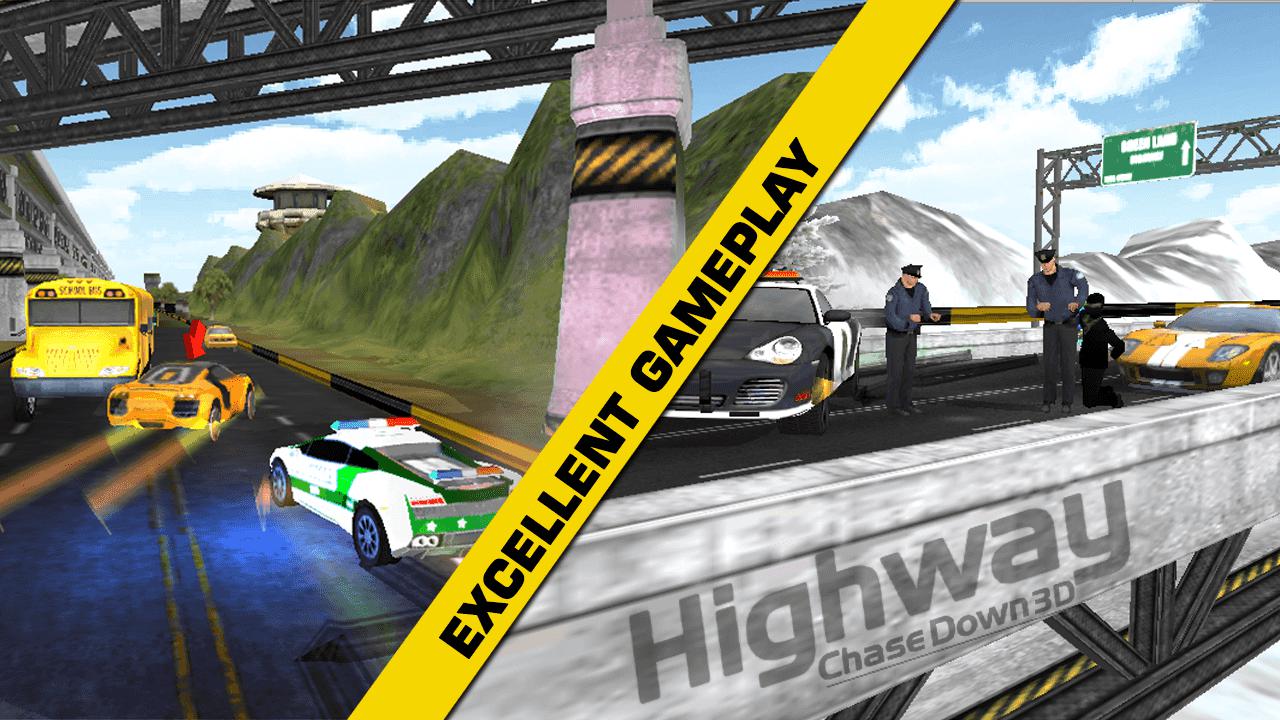 HIGHWAY CHASE DOWN 3D_截图_5