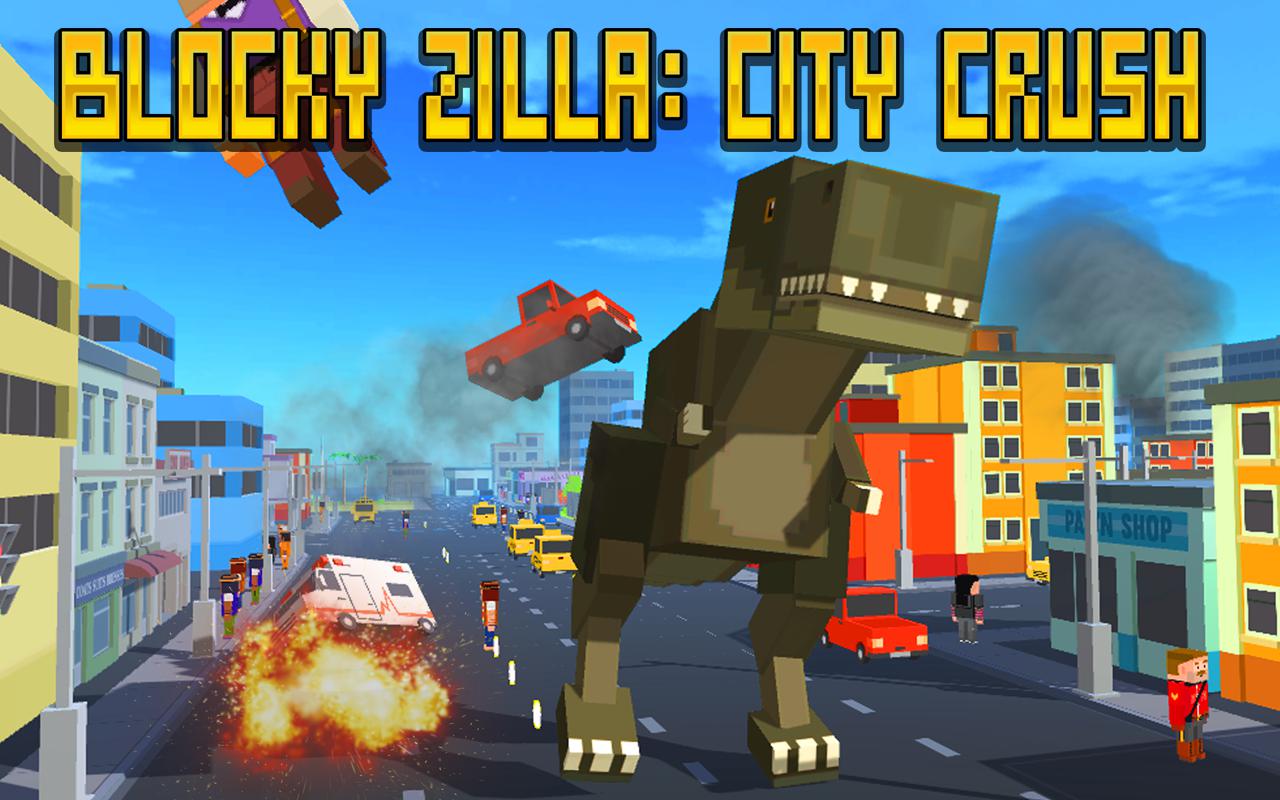 Blocky Zilla：城市粉碎