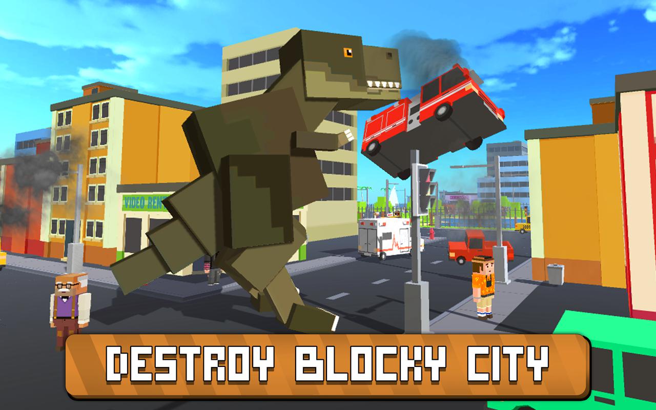Blocky Zilla：城市粉碎_游戏简介_图2