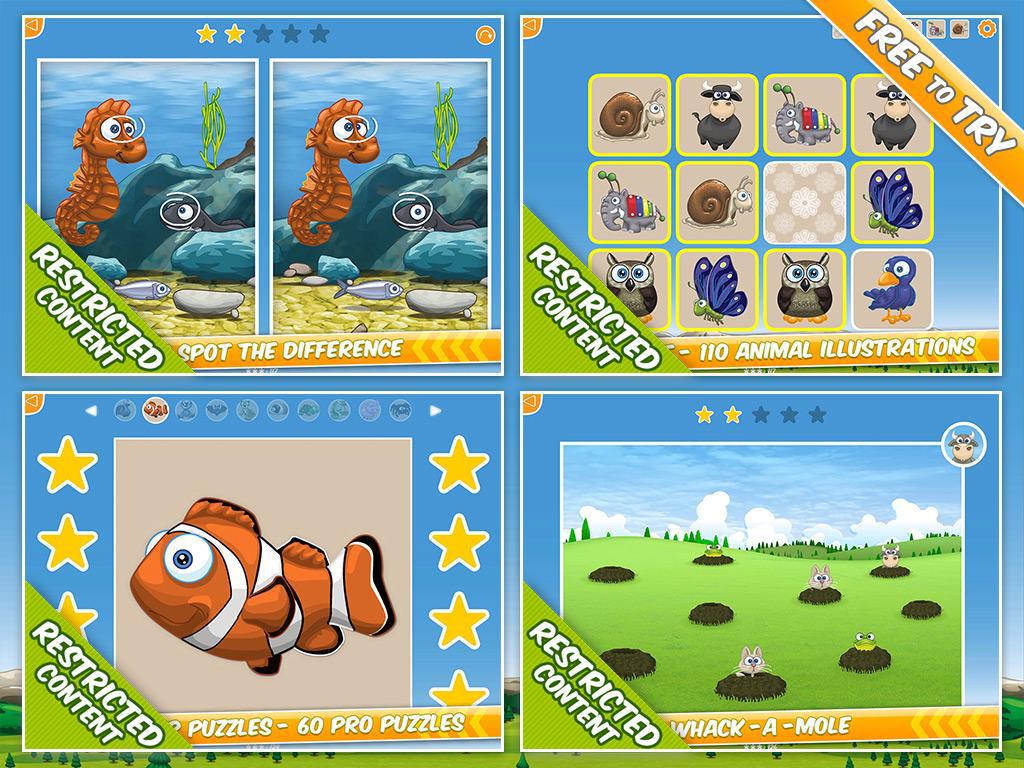 6 Free Animal Games for Kids_截图_4