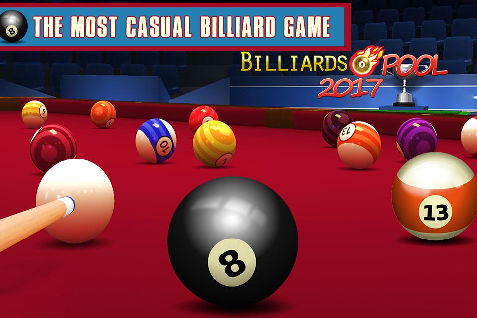 類似billiards8ballpool2017的遊戲