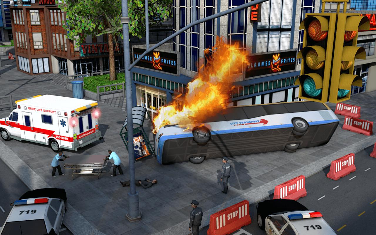  New York City Ambulance Rescue Fun Simulator 18_截图_2
