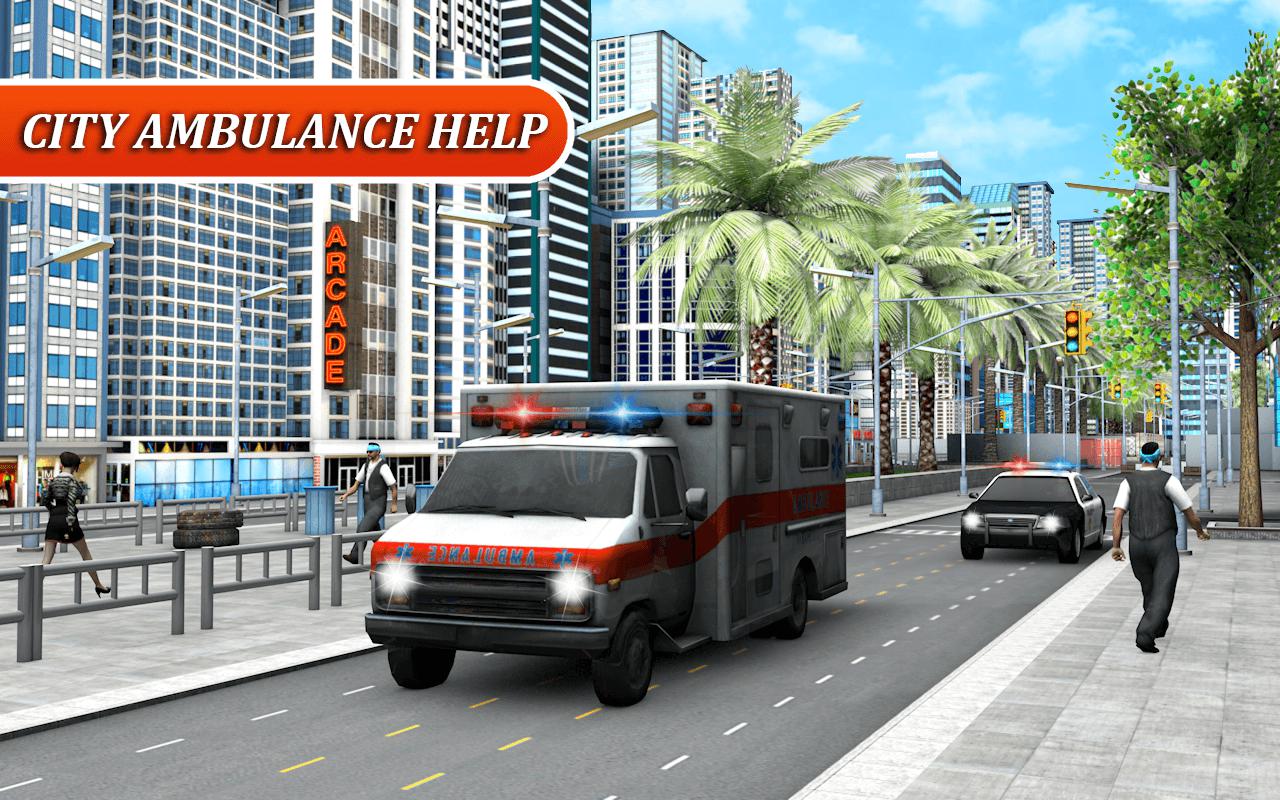  New York City Ambulance Rescue Fun Simulator 18_截图_4