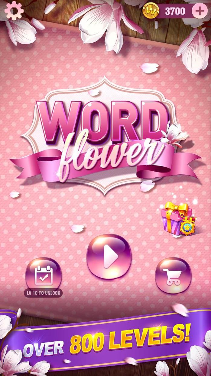 Word Flower: Letter-Link & Crossword Puzzle