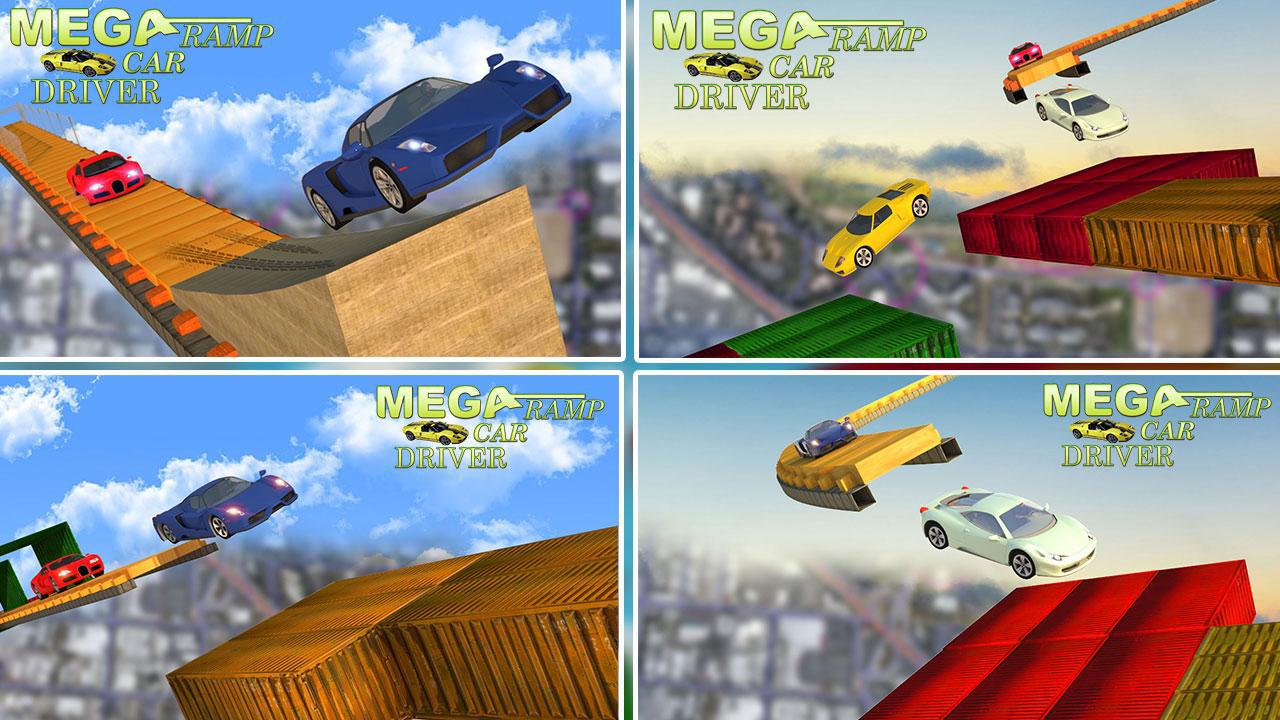 Mega-ramp car driver simulator_截图_4