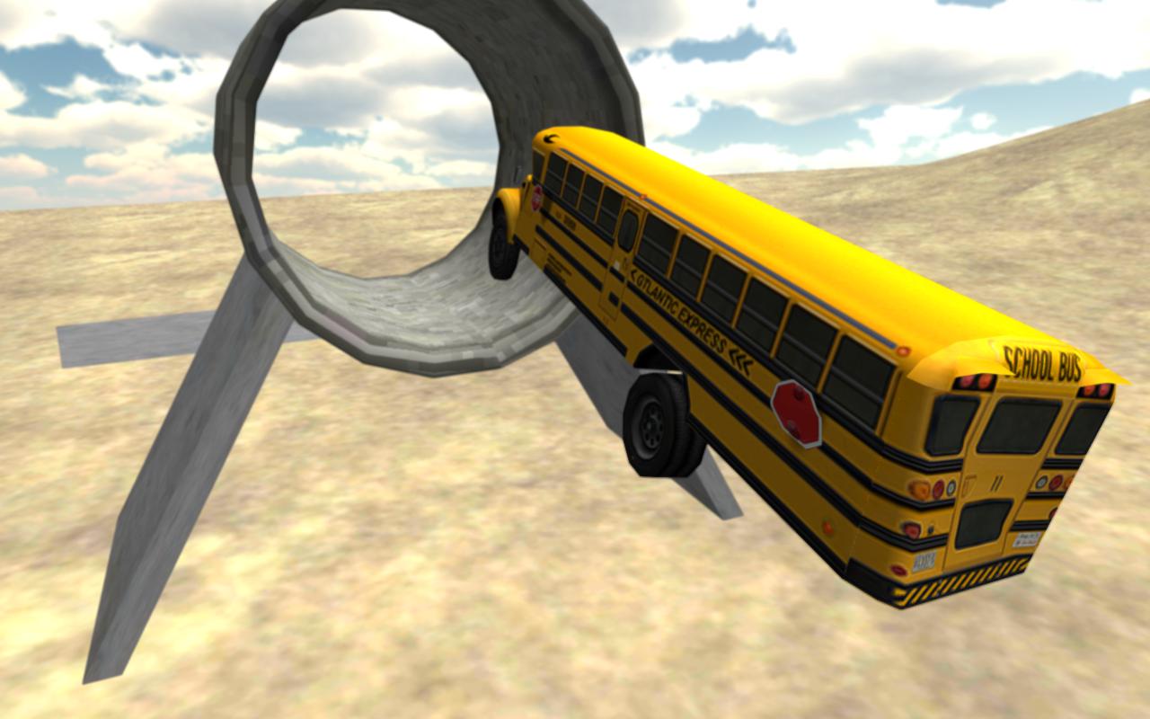 School Bus Driving 3D_截图_3