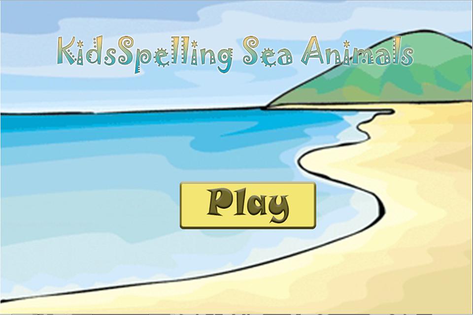 拼写单词海洋动物